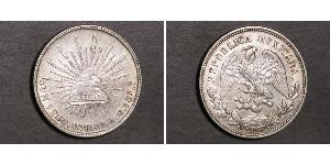 1 Peso México (1867 - ) Plata 
