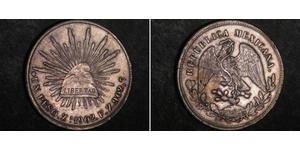 1 Peso México (1867 - ) Plata 