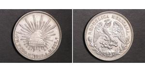 1 Peso México (1867 - ) Plata 
