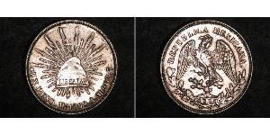 1 Peso México (1867 - ) Plata 