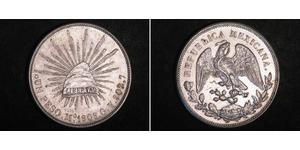 1 Peso México (1867 - ) Plata 