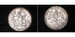 1 Peso México (1867 - ) Plata 