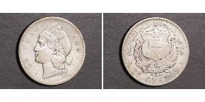 1 Peso República Dominicana Plata 