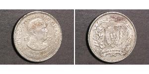1 Peso República Dominicana Plata 
