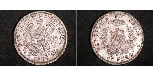 1 Peso Chile Silber 