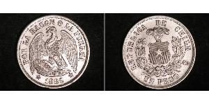 1 Peso Chile Silber 