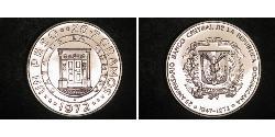1 Peso Dominikanische Republik Silber 