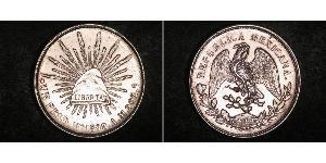 1 Peso Mexiko (1867 - ) Silber 