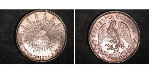 1 Peso Mexiko (1867 - ) Silber 