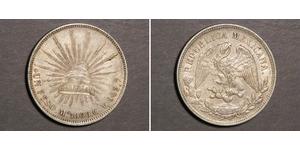 1 Peso Mexiko (1867 - ) Silber 