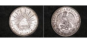 1 Peso Mexiko (1867 - ) Silber 