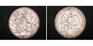1 Peso Mexiko (1867 - ) Silber 