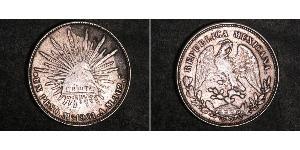 1 Peso Mexiko (1867 - ) Silber 