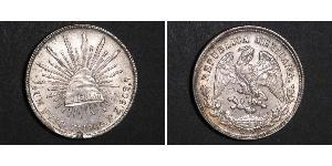 1 Peso Mexiko (1867 - ) Silber 