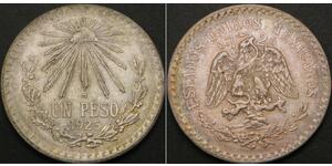 1 Peso Mexiko (1867 - ) Silber 