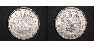1 Peso Mexiko (1867 - ) Silber 