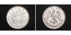 1 Peso Mexiko (1867 - ) Silber 