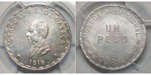 1 Peso Mexiko (1867 - ) Silber 