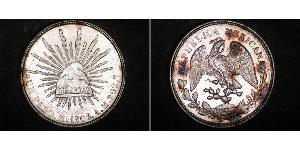1 Peso Mexiko (1867 - ) Silber 