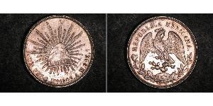1 Peso Mexiko (1867 - ) Silber 