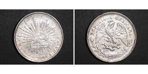 1 Peso Mexiko (1867 - ) Silber 