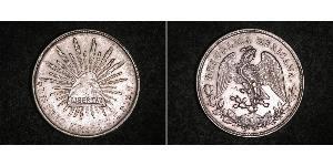 1 Peso Mexiko (1867 - ) Silber 