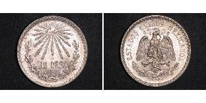 1 Peso Mexiko (1867 - ) Silber 
