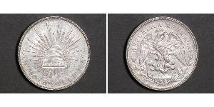 1 Peso Mexiko (1867 - ) Silber 