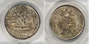 1 Peso Mexiko (1867 - ) Silber 