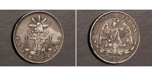 1 Peso Mexiko (1867 - ) Silber 