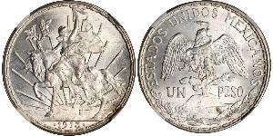 1 Peso Mexiko (1867 - ) Silber 