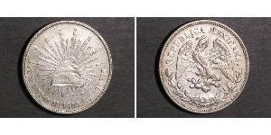 1 Peso Mexiko (1867 - ) Silber 