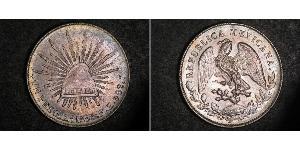 1 Peso Mexiko (1867 - ) Silber 