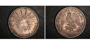 1 Peso Mexiko (1867 - ) Silber 