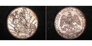1 Peso Mexiko (1867 - ) Silber 