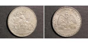 1 Peso Mexiko (1867 - ) Silber 