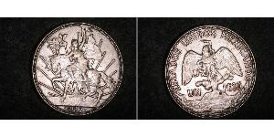 1 Peso Mexiko (1867 - ) Silber 