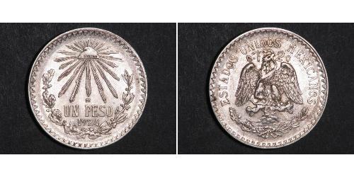1 Peso Mexiko (1867 - ) Silber 