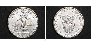 1 Peso Philippinen Silber 