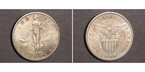 1 Peso Philippinen Silber 