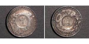 1 Peso Guatemala Silver 