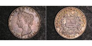 1 Peso Guatemala Silver 