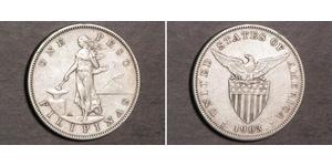 1 Peso Philippines Silver 