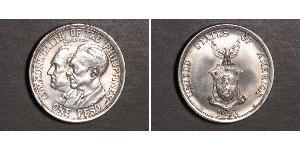 1 Peso Philippines Silver 