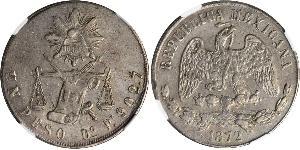 1 Peso United Mexican States (1867 - ) Silver 