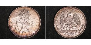 1 Peso United Mexican States (1867 - ) Silver 