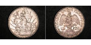 1 Peso United Mexican States (1867 - ) Silver 