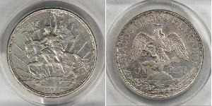 1 Peso United Mexican States (1867 - ) Silver 