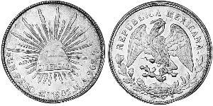 1 Peso United Mexican States (1867 - ) Silver 