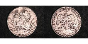 1 Peso United Mexican States (1867 - ) Silver 